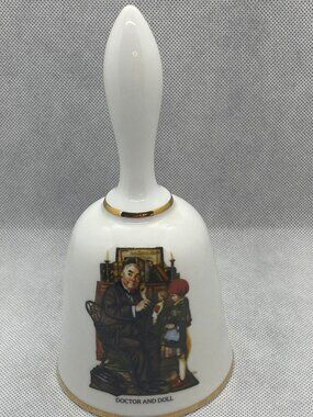 Norman Rockwell Bell “Doctor n Doll”